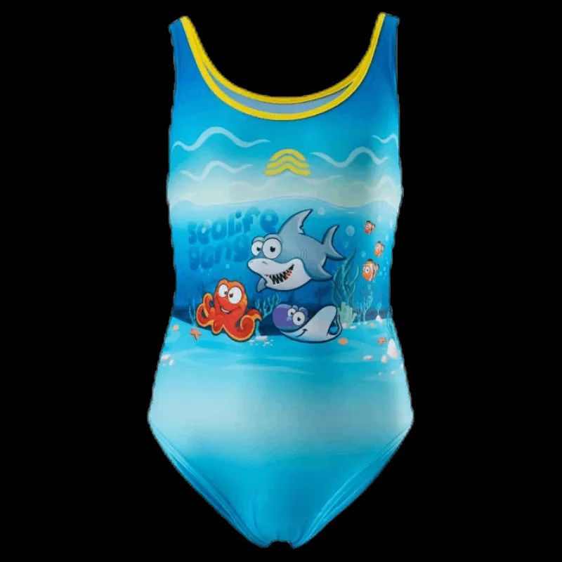 Aquarapid Maddy Swimsuit Junior Blue Blå New