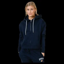 Outlet Svea Malaga Zip Hood Blue Blå