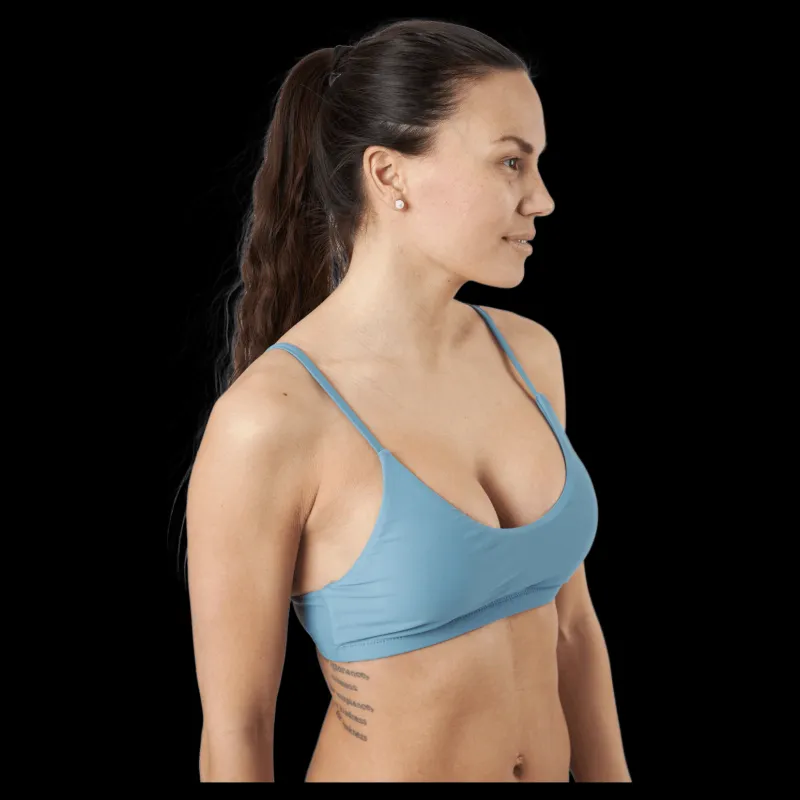 Waikani Beachwear Malie Top Blue Blå Outlet