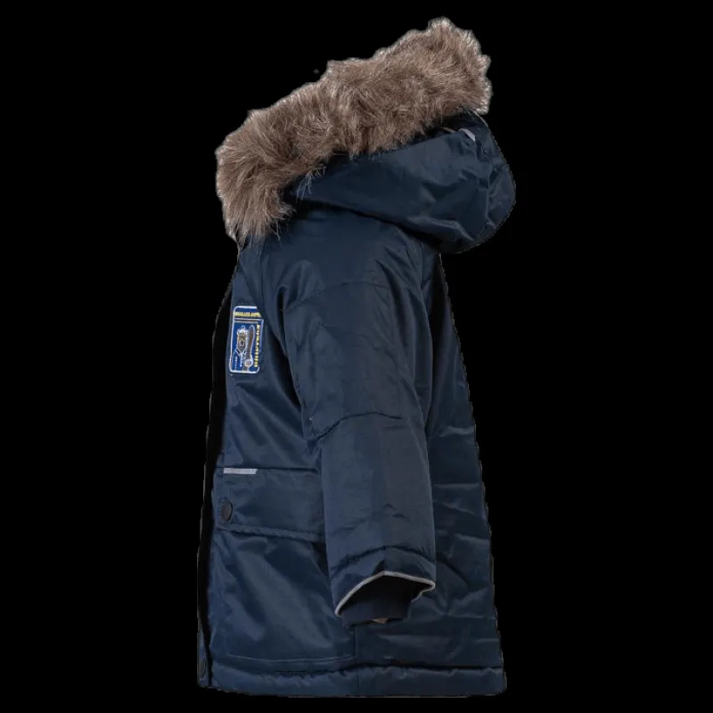 Name It Malik Parka Jacket Blue Blå Discount