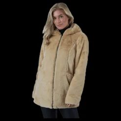 Hot Only Malou Faux Fur Coat Cc Otw Beige