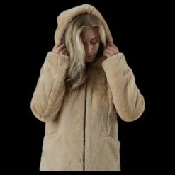 Hot Only Malou Faux Fur Coat Cc Otw Beige