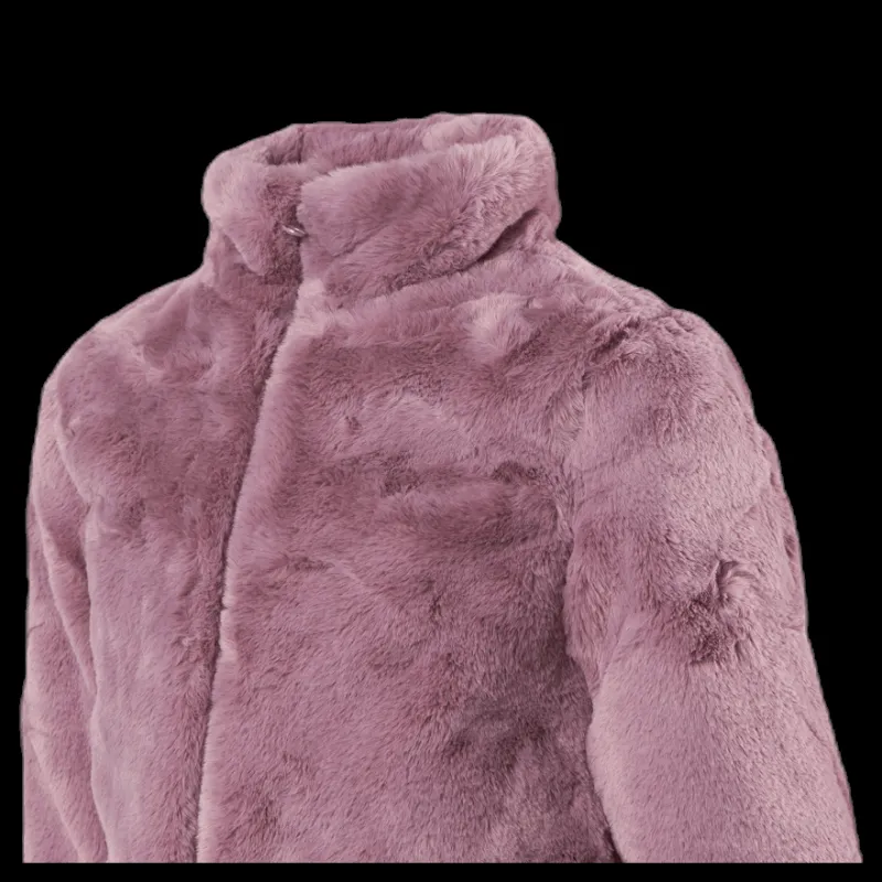 Name It Mamy Faux Fur Jacket Purple Röd Online