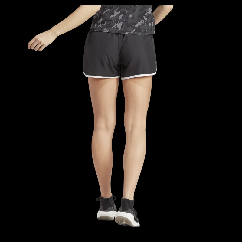 Sale adidas Marathon 20 Running Shorts Black / White Svart