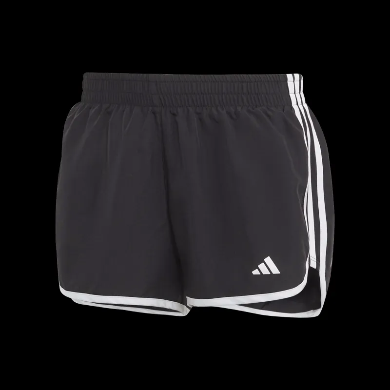 Sale adidas Marathon 20 Running Shorts Black / White Svart