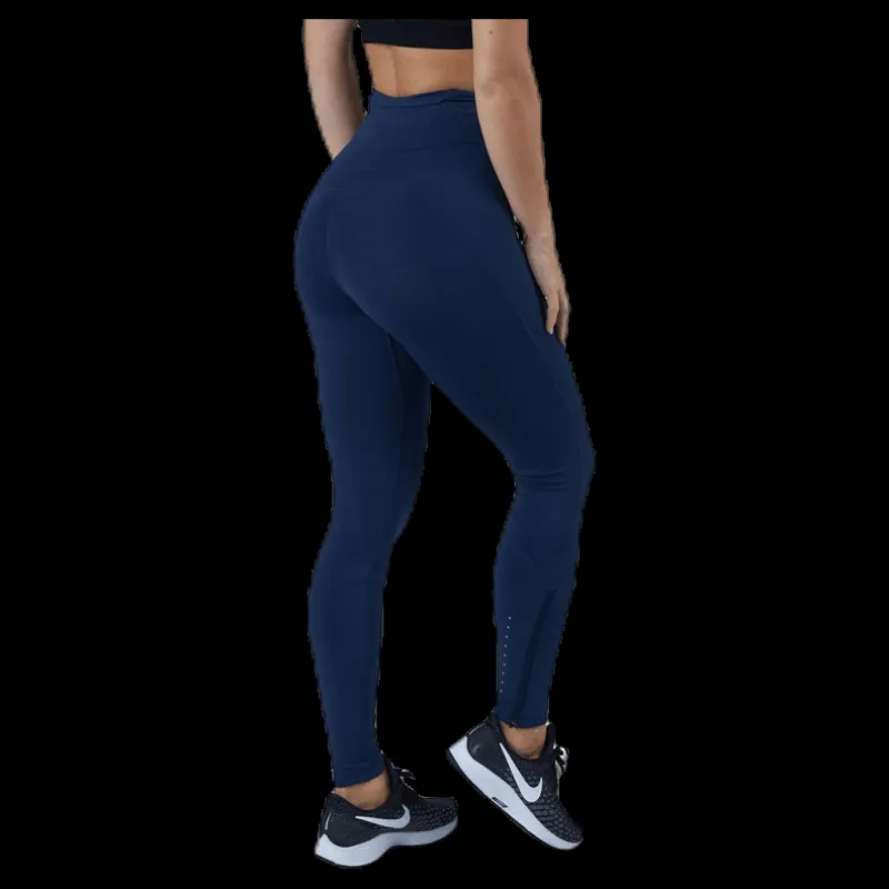BLACC Marathon Premium Tights Blue Blå Outlet