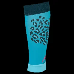 Gococo Maraton Petra Compression Calf Sleeve Superior Turquoise Turkos Best