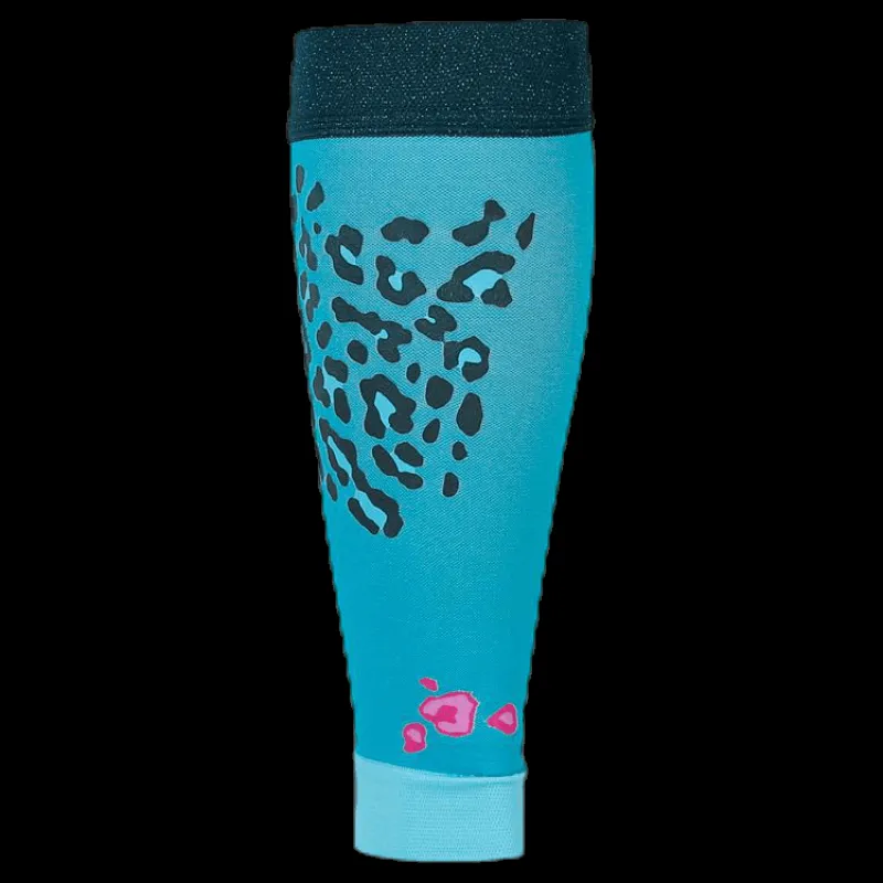Gococo Maraton Petra Compression Calf Sleeve Superior Turquoise Turkos Best