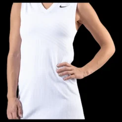 Best Nike Maria Court Dress White/Black Vit