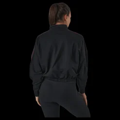 Fila Maribel Cropped Half Zip Shirt Black Best