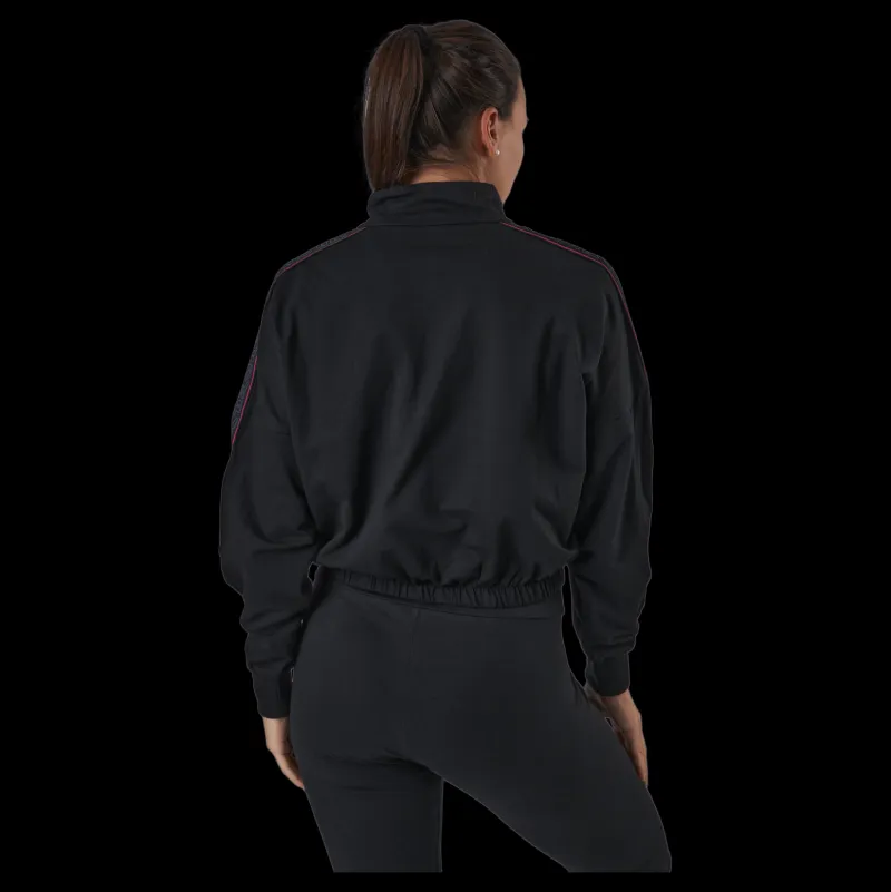 Fila Maribel Cropped Half Zip Shirt Black Best