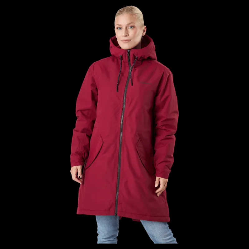 Outlet Didriksons Marta-lisa Wns Parka Red