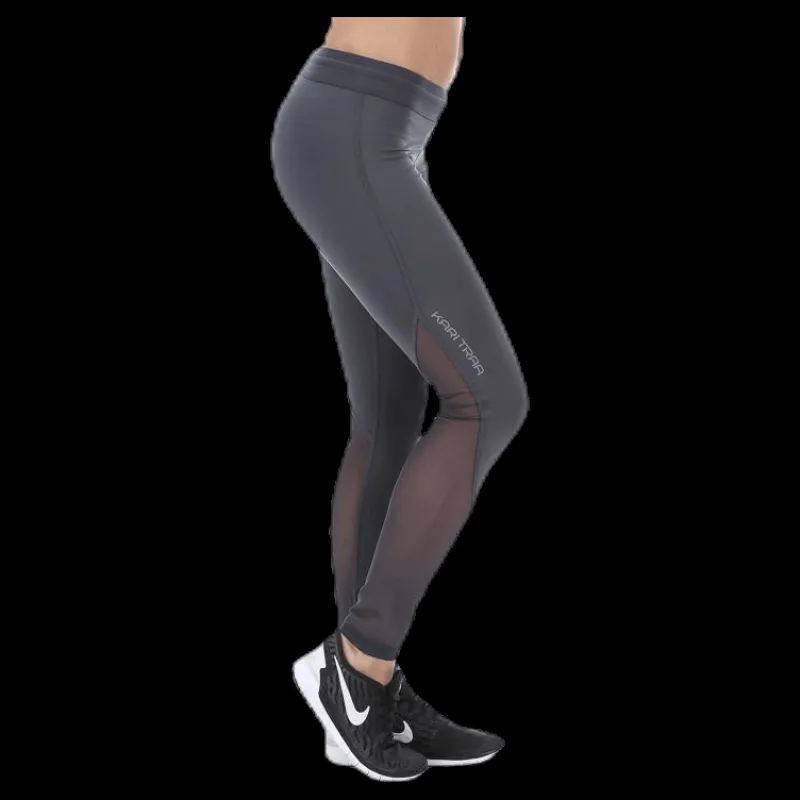 Hot Kari Traa Marte Tights Grey Grå