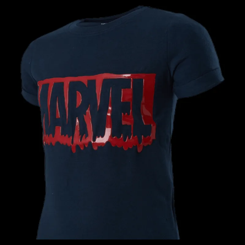 Name It Marvel Sejer Ss Top Blue Blå