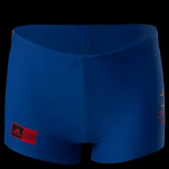 Online adidas Marvel Superhero Boys Swim Brief Team Royal Blue / Vivid Red Blå