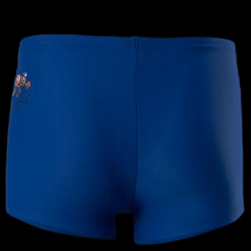 Online adidas Marvel Superhero Boys Swim Brief Team Royal Blue / Vivid Red Blå