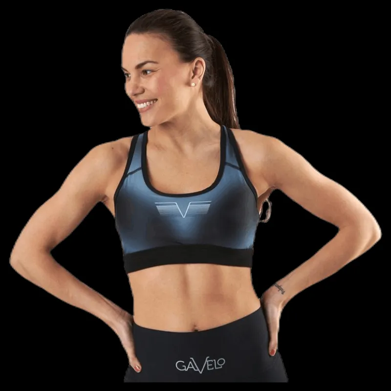 Gavelo MarvelLizzy Sports Bra Blue/Silver Blå och Silver