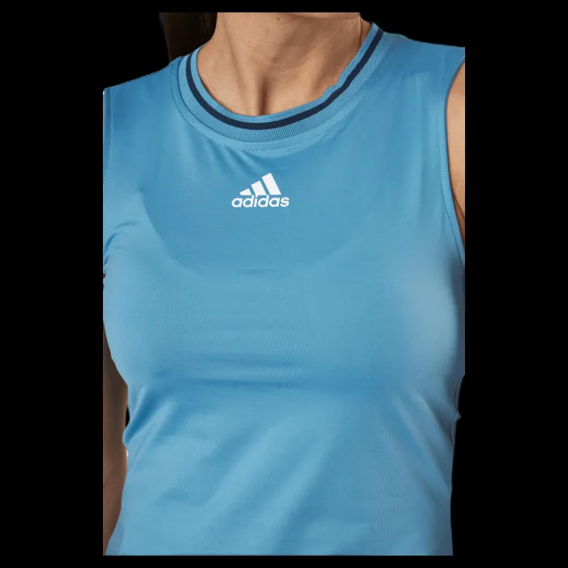 New adidas Tennis Match Tank Blue Blå