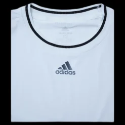 Online adidas Tennis Match Tee Aeroready White/Black Vit
