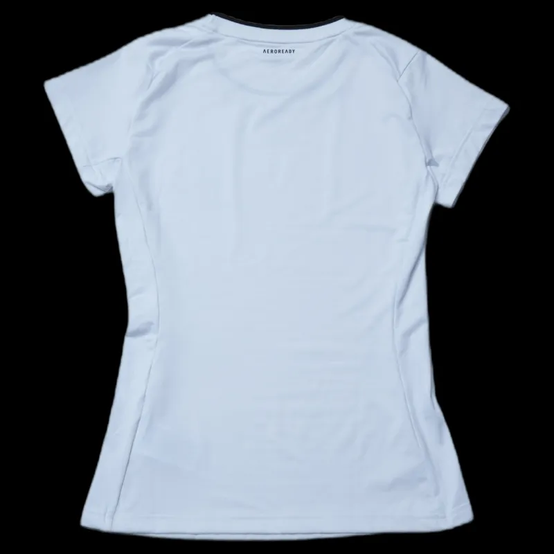 Online adidas Tennis Match Tee Aeroready White/Black Vit