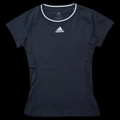 adidas Tennis Match Tee Aeroready White/Black Svart Sale