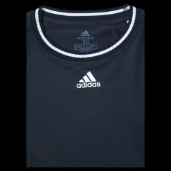 adidas Tennis Match Tee Aeroready White/Black Svart Sale