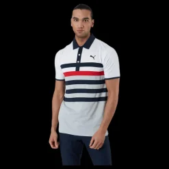 Puma Golf Mattr One Way Polo Blue Blå New