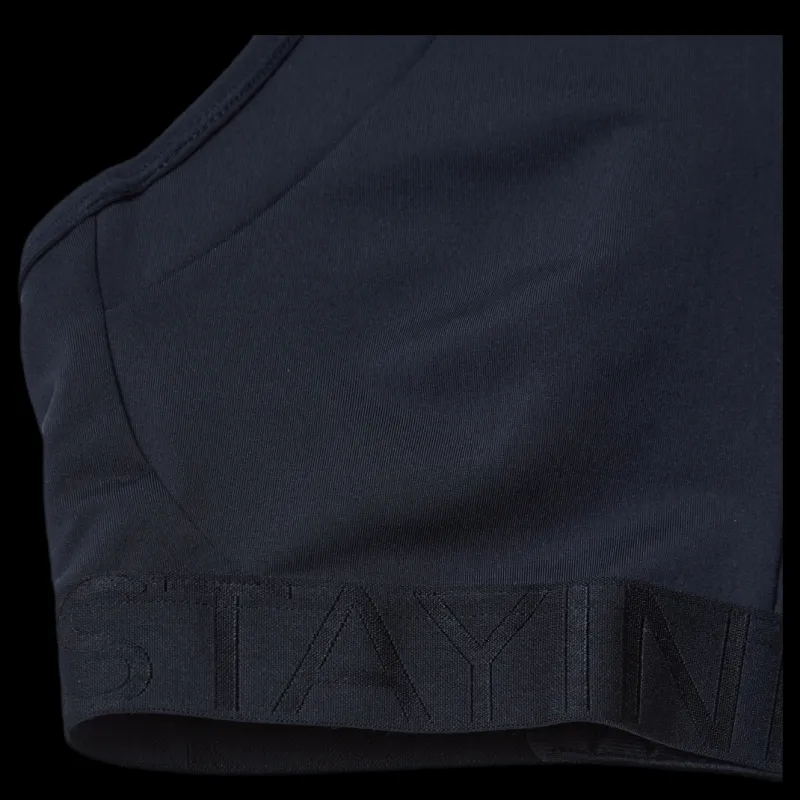 Clearance Stay in place Max Support Bra Black Svart