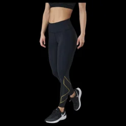 2XU MCS CrossTrBondMid-Rise Comp Black/Gold Svart och Guld Online