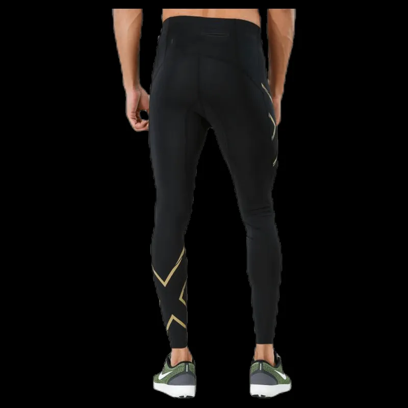 2XU MCS Run Compression Tights M Black/Gold Svart och Guld Clearance