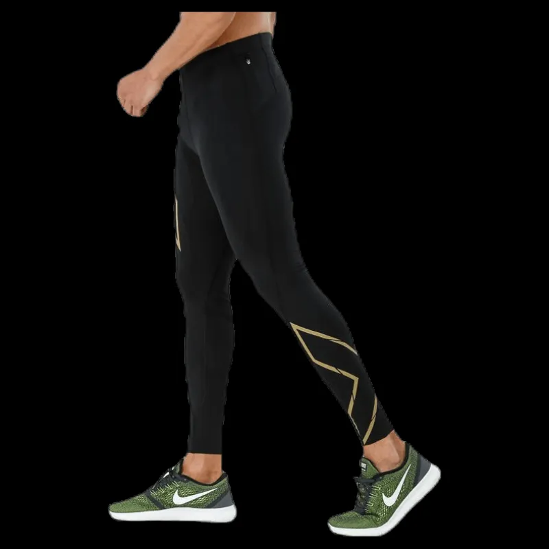 2XU MCS Run Compression Tights M Black/Gold Svart och Guld Clearance