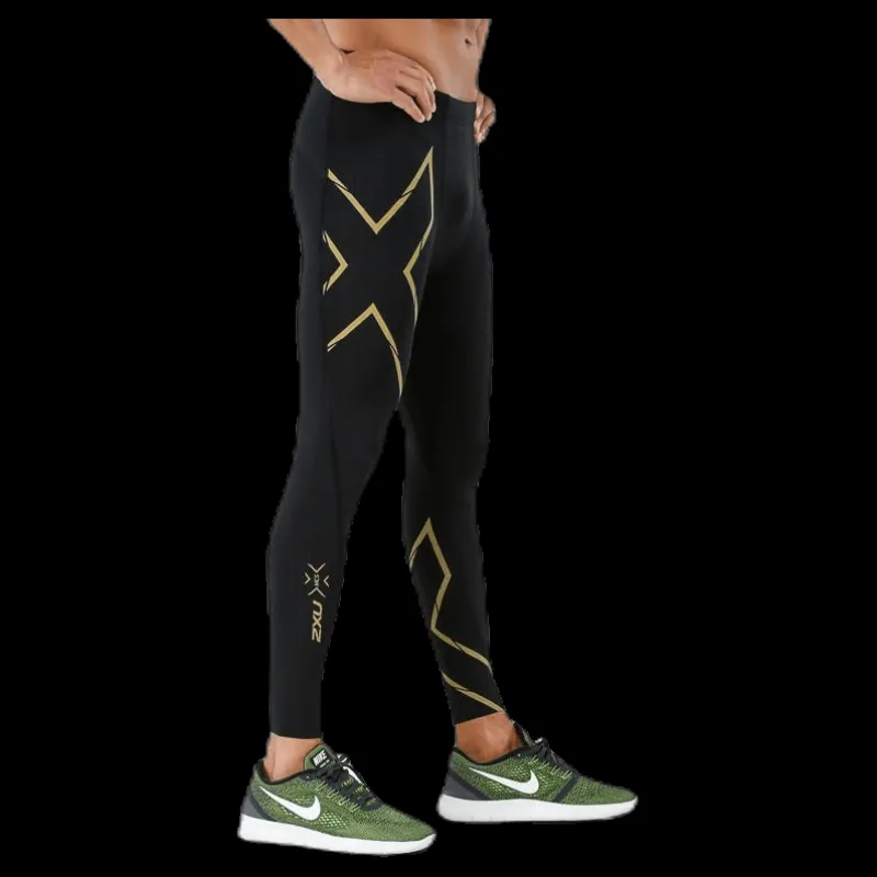 2XU MCS Run Compression Tights M Black/Gold Svart och Guld Clearance