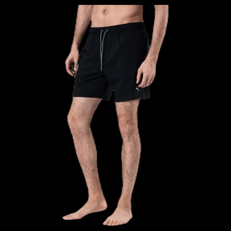 Puma Medium Length Swim Shorts Black Svart Best