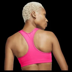 Discount Nike Medium Pad Bra Pink/Black Rosa