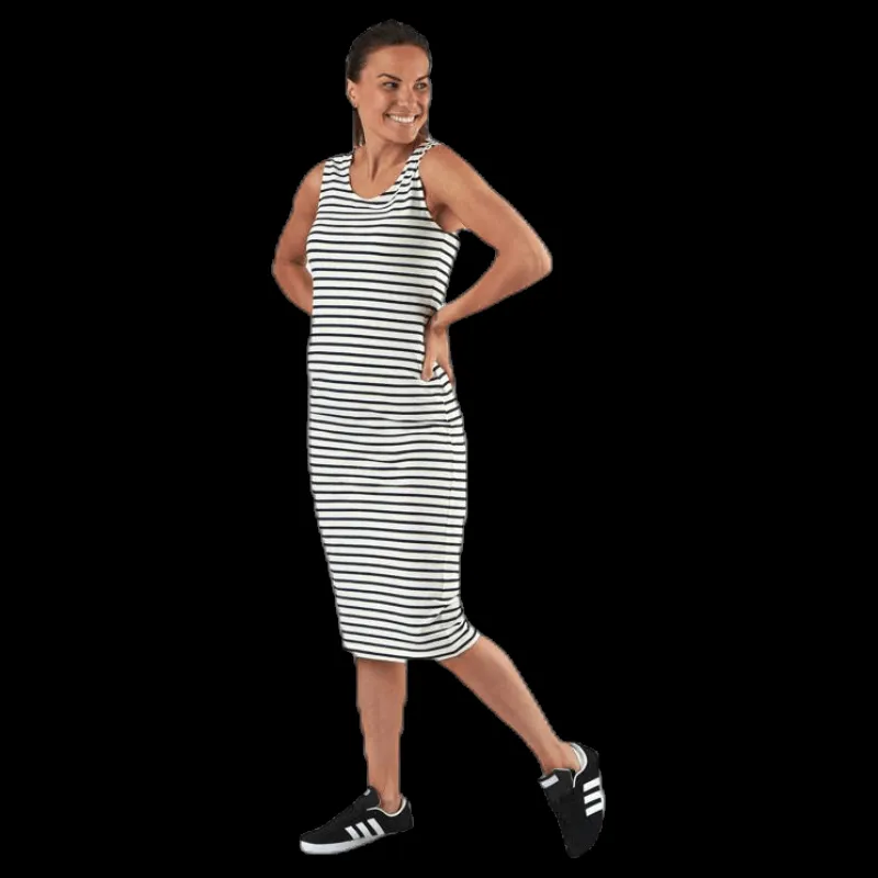 Holebrook Melaine Tee Dress Blue/Patterned Blå och Mönstrad