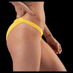 Online Waikani Beachwear Melia Ribb Tanga Yellow Gul