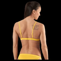 Best Waikani Beachwear Melia Ribb Triangle Yellow Gul