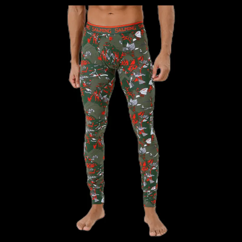 Salming Melville Long John Patterned/Green Mönstrad och Grön Outlet