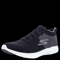 Skechers Mens GO Run 6 White/Black Vit och Svart Outlet