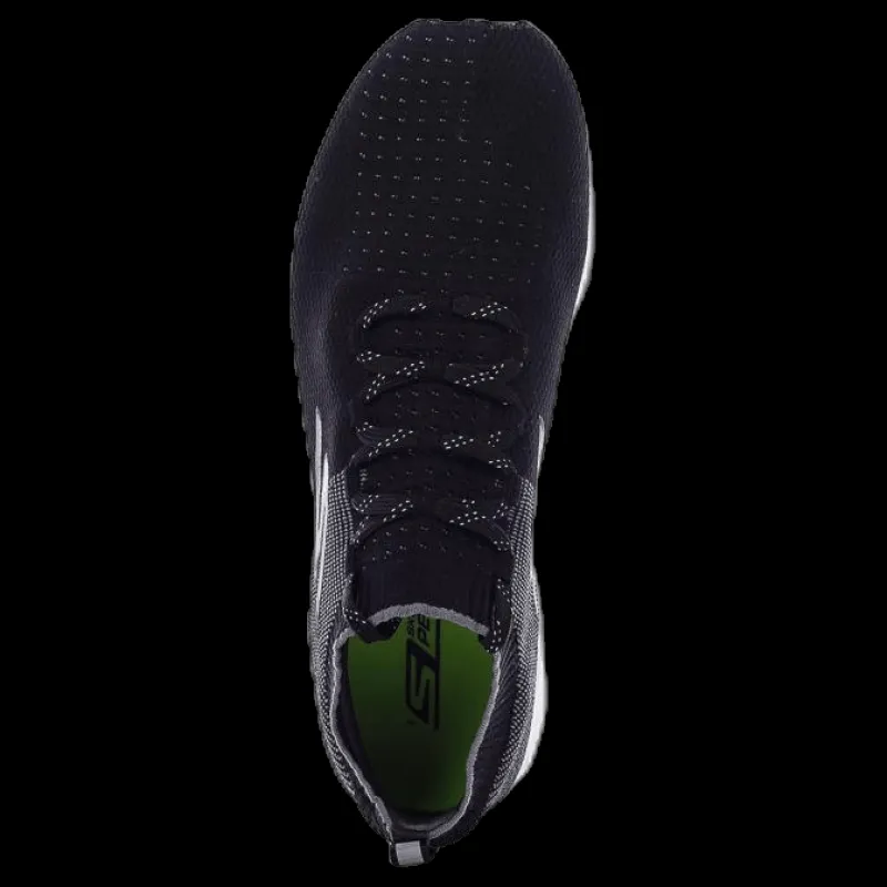 Skechers Mens GO Run 6 White/Black Vit och Svart Outlet