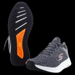 Skechers Mens GO Run Forza 3 Orange/Grey Orange och Grå Discount