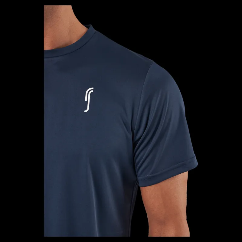 RS Men’s Performance Tee Navy Blå Outlet