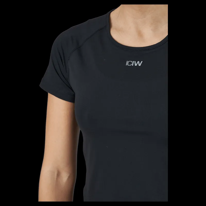 ICANIWILL Mercury T-shirt Wmn Black Svart