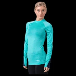 Clearance Craft Merino Lightweight CN LS Green Grön