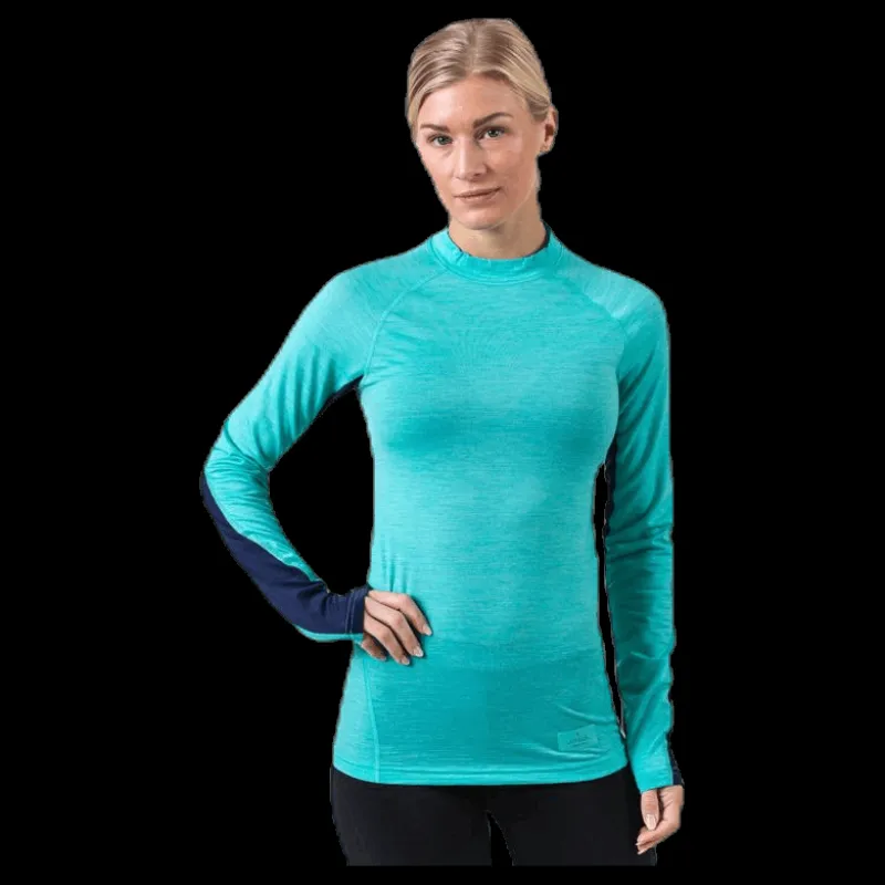 Clearance Craft Merino Lightweight CN LS Green Grön