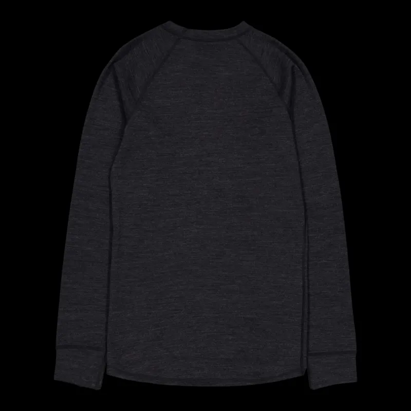 Lindberg Merino Set Black Melange Svart Clearance