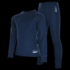 Discount Lindberg Merino Set Junior Blue Blå