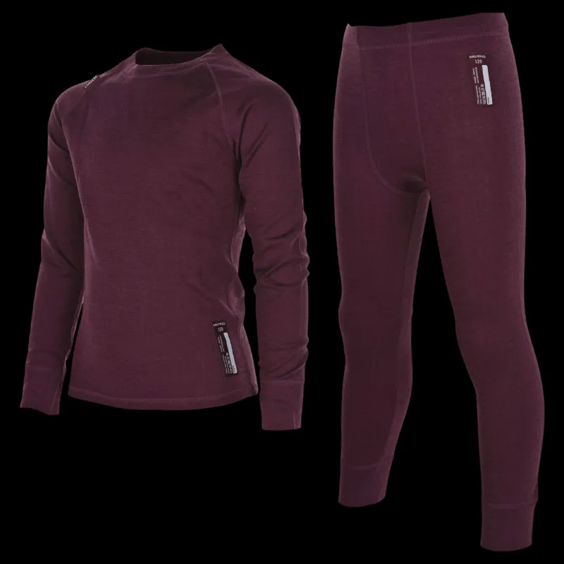 Outlet Lindberg Merino Set Junior Purple Lila