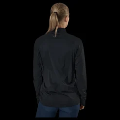 Hot Puma Golf Mesh 1/4 Zip Black Svart