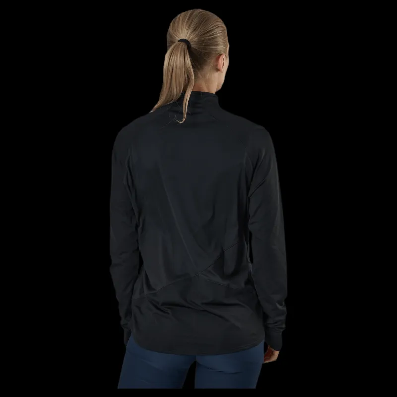 Hot Puma Golf Mesh 1/4 Zip Black Svart